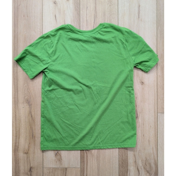 Kids Minecraft Green T-shirt - Picture 2 of 4